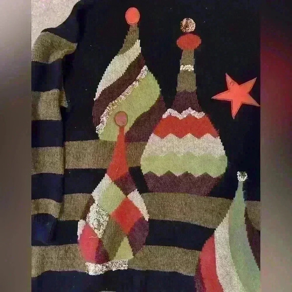 Vintage Fall Oversized Sweater - Picture 4 of 7